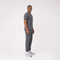 Cuello V con Pantalón - Gris Oxford