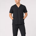 Cuello V con Pantalón - Negro